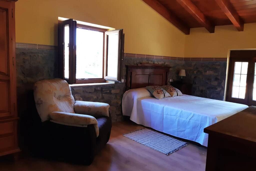 Villa La Granjita Del Rio Nava de Ordunte Esterno foto